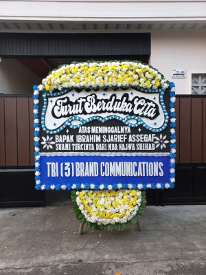 Papan Bunga Duka di Kampeonaho